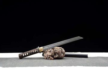 The Kodai Hoshizora Handmade Tanto Katana Clay Tempered T10 Steel